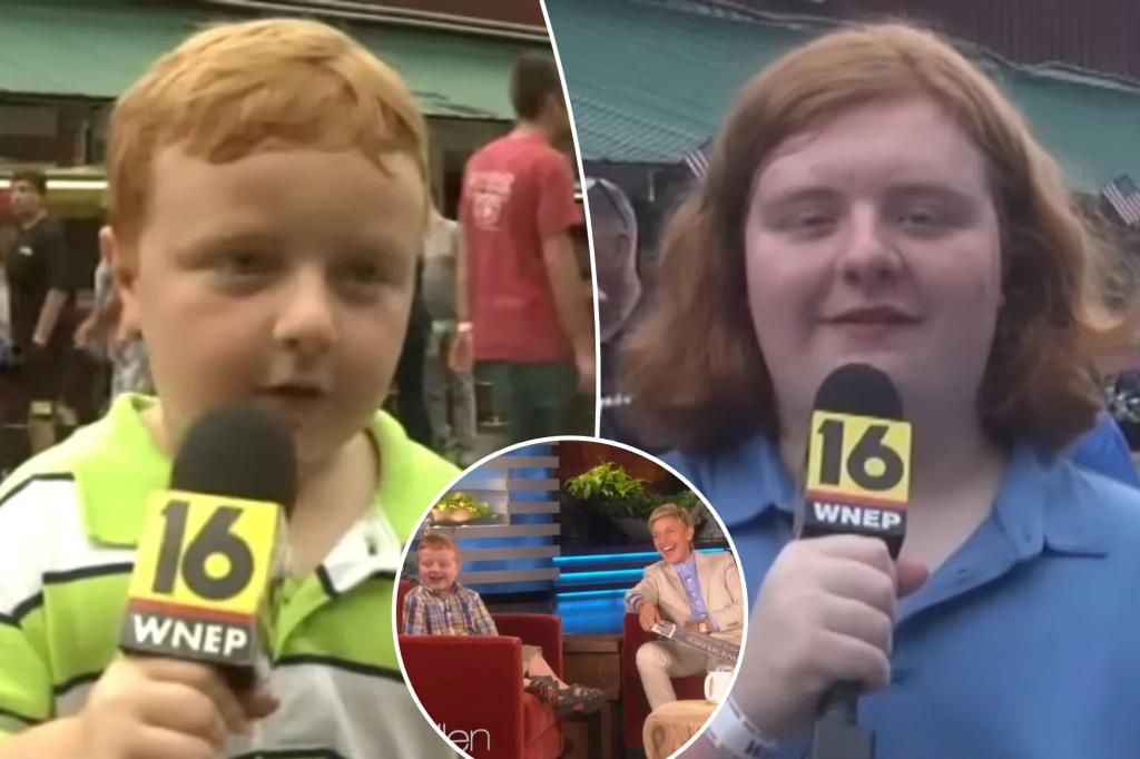 'Apparently Kid', now 15, revives the TV clip that made him a viral sensation at the Pennsylvania fair 10 years ago